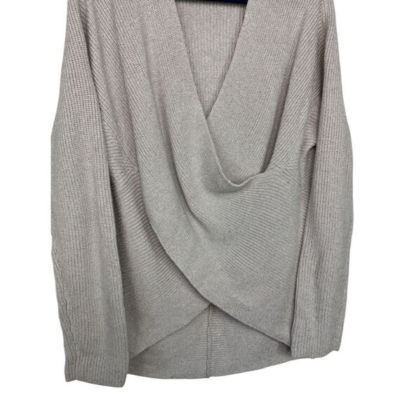 Ann Taylor Metallic Cross-Front Sweater NEW - Picture 2 of 7